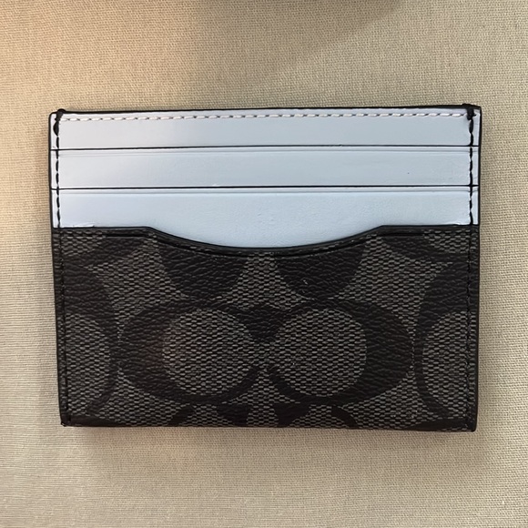 Coach Charcoal and Powder Blue Belt size 42 - Picture 3 of 7